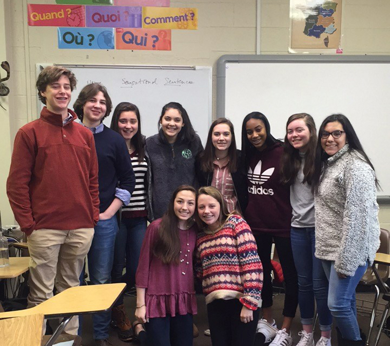 Multimedia Journalism Winterim 2018 class