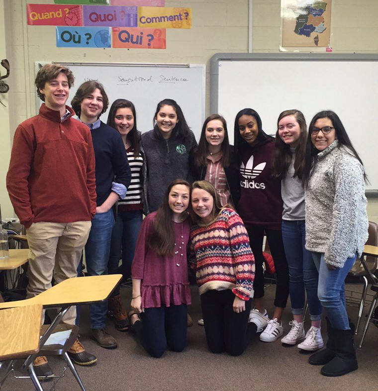 Multimedia Journalism Winterim 2018 class