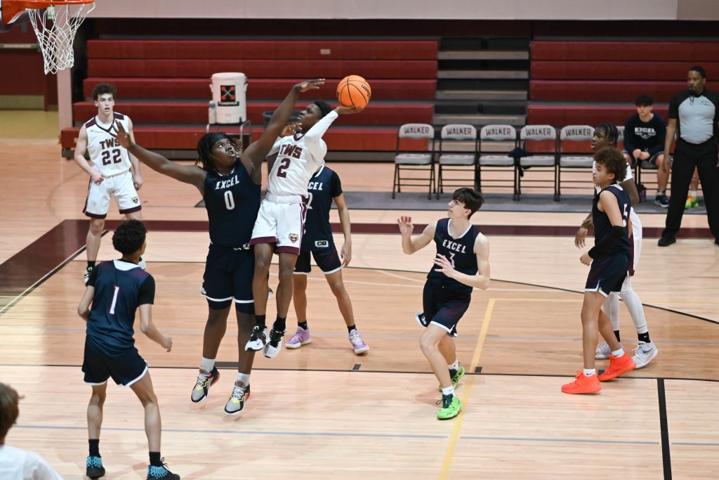 CJ going up for a layup